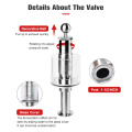 Straight PipeType Brewing Equipment Pressure Relief Valves
